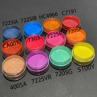 Polvo de Mica Natural, Pigmento Perlado para Jabón, Velas, Resina Epoxi, Manualidades, Colores Variados