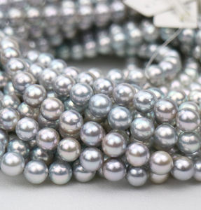 Perles d'Akoya japonaises naturelles en vrac pour bijoux, pièces irrégulières en forme de poire - Product Image 3