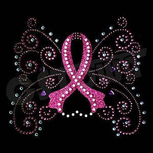 Пользовательский тепловой трансфер Believer Рак молочной железы Блестящий тепловой трансфер - Product Image 6