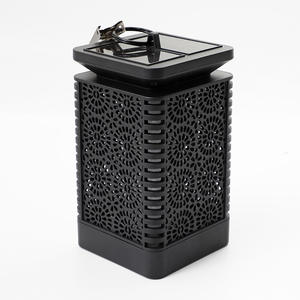 Lanterne solaire led imperméable en forme de flamme, lampe suspendue, avec flamme vacillante, pour le matin à l'aurore, allumage/extinction automatique, collection - Product Image 5