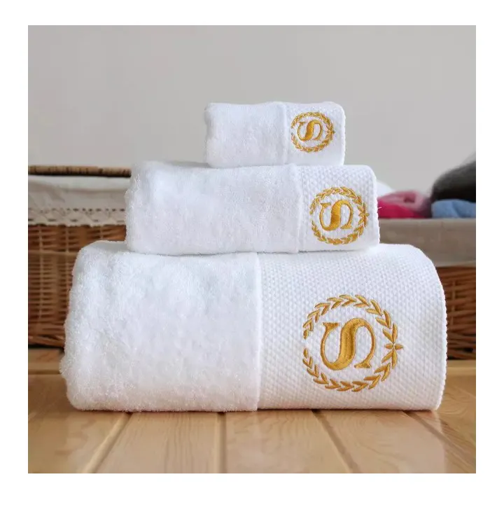 Hotel linen manufacturer 2020 luxury towel set bath 700 gsm towel hotel hilton handtuch 100% cotton bath towel luxury with logo