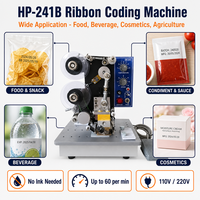 Machine de codage semi-automatique HP-241B pour l'emballage alimentaire, des boissons et pharmaceutique, date d'expiration, numéro de lot, codeur à chaud OEM