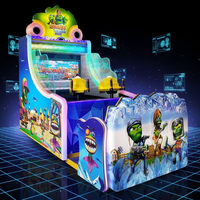 Machine de jeu vidéo d'arcade populaire PlayFun avec tir à l'eau pour enfants, thème Zombie, avec système de récompense par tickets