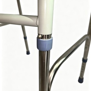 Hongmujian Stainless Steel <b>Walker</b> Adjustable Foldable Walking Aid For <b>Elderly</b> Mobility Support - Product Image 3