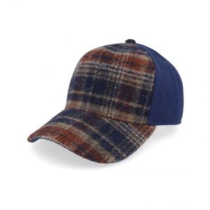 Casquette de baseball personnalisée de qualité supérieure, style sportif, avec broderie en tissu à motif damier et points anciens, motif fruits, tendance vintage - Product Image 1