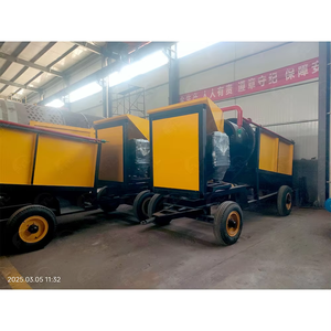 1-5TPH impianto di lavorazione dell'oro piccolo Mini schermo rotante Trommel macchina separata - Product Image 3