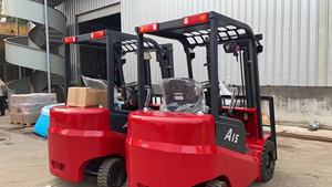 מלגזה חשמלית בעלת ארבעה גלגלים, קיבולת 2-3 טון, סוללת ליתיום-יון, אחריות לשלוש שנים, מלגזה להרמת מכולות לשימוש שטח - Product Image 3