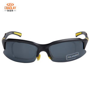 Lunettes de soleil polarisées OBAOLAY pour hommes, UV400, monture intégrale, sport, cyclisme, pêche - Product Image 3