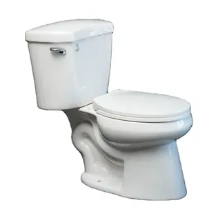 Qualità superiore bianco split piccola unità bagno camera di noleggio della famiglia WC per Hotel