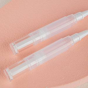 Botol Plastik Kosmetik Putar Grosir 2ml 3ml 5ml untuk Lotion Makeup Putih Bening dengan Kepala Kuas - Product Image 6