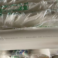 Tuyaux muraux en plastique HDPE de haute qualité pour l'alimentation en eau et le drainage, raccords PVC UPVC