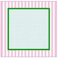 Tapis de Mahjong Américain Rayé Écologique Antidérapant avec Dos en Caoutchouc Lavable Imprimé pour Jeu de Mahjong et Poker