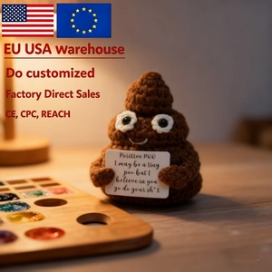 Venta al por Mayor de Colección de Peluches de Ganchillo Hechos a Mano, Adorables Muñecos de Punto Motivacionales, Regalos Populares para Minoristas - Product Image 1