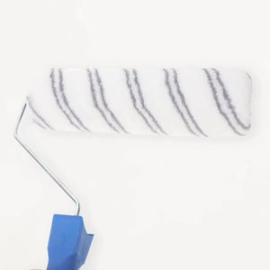 9Inch Industriële Verf <span class=keywords><strong>Roller</strong></span> Wit Streep Blauw Handvat - Product Image 2