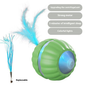 ของเล่นสัตว์เลี้ยงอัจฉริยะรุ่นใหม่ ปี 2025 ลูกบอลไฟฟ้า กลิ้งและสั่นอัตโนมัติ ของเล่นแบบอินเทอร์แอคทีฟพร้อมเชือก สำหรับสุนัขและแมว เล่นได้ทั้งในบ้านและนอกบ้าน - Product Image 5