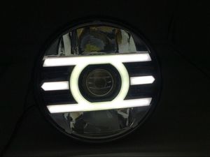 ไฟหน้า7นิ้ว Hi Low Beam,ไฟหน้า DRL สำหรับ Lada <span class=keywords><strong>Niva</strong></span> H4 Urban สำหรับ Jeep CE ไฟหน้า Led OEM 12V ใช้ได้ทั่วไป - Product Image 5