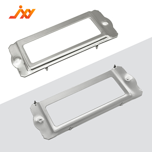 Boîte de rangement en métal décorative de marque JXY, modèle Q082, 82 mm x 32 mm, petits emplacements pour cartes de visite/étiquettes, vente en gros - Product Image 2