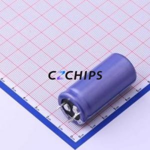 Supercondensateur WTR3V0100F0Z-2245S, composant traversant (THT), condensateur 22x45mm 100F -10%~+30% 3V 300uA@72hrs - Product Image 2