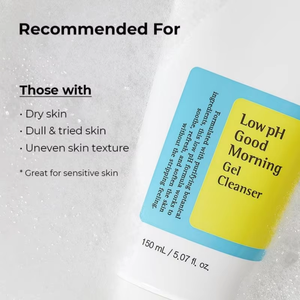 Productos Coreanos para el Cuidado de la Piel, Marca Original Cosrxx, Gel Limpiador de pH Bajo Good Morning de 150 ml para Piel Sensible - Product Image 2