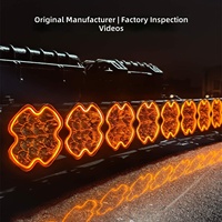 Neue LED-Langstreifenleuchte, superhelle DRL-Offroad-Lichtleiste für SUV, Autodach, Frontstoßstangenmodifikation, Atmosphärenlampe