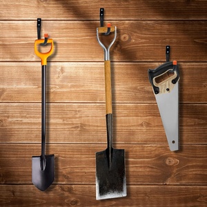 Nhiệm Vụ Nặng Nề Nhà Để Xe Móc 6 Gói <span class=keywords><strong>J</strong></span> Hình Móc Treo Tường Gắn Nhà Lưu Trữ Thép Kim Loại Vườn Công Cụ Tổ Chức Treo Móc Nhà Để Xe - Product Image 4