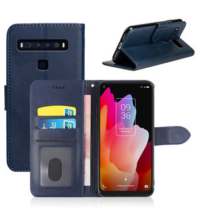 Funda de teléfono móvil para <span class=keywords><strong>TCL</strong></span> A3x, carcasa de cartera de cuero con soporte multifuncional para <span class=keywords><strong>TCL</strong></span> Revvl 5G 20Y 20E 20S - Product Image 1