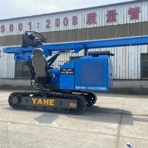 Enfouisseur de pieux hydraulique multifonctionnel Blatt Stapel Bagger Pilote de pieux tracteur à vis Machine à pieu - Product Image 5