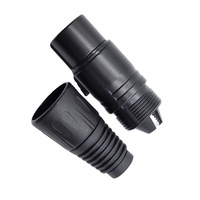 Connecteur XLR femelle en métal, 3 broches, pour microphone audio vidéo, connecteur de câble XLR 3 broches, femelle 3 broches