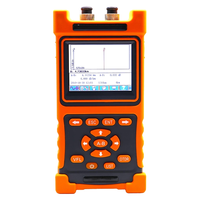 Testeur de fibre optique monomode portable ATO-300 Mini OTDR 1310/1550nm 32/30dB avec VFL et écran tactile à lumière rouge