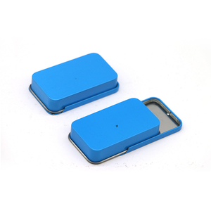 Caja Metálica Rectangular Multifuncional y Resistente para Mentas, con Tapa Deslizante, al por Mayor - Product Image 6