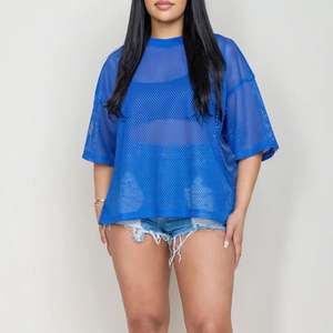 Camiseta Deportiva de Manga Corta con Cuello Redondo, 100% Algodón Jersey, de Alta Calidad OEM, Lisa, de Secado Rápido, Ecológica, Estilo Boxy - Product Image 4