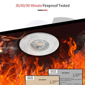 Ip65 chống cháy ánh sáng tại chỗ sắt 68 Mét lõm <span class=keywords><strong>Downlight</strong></span> CE ROHS SAA Led <span class=keywords><strong>Downlight</strong></span> <span class=keywords><strong>gx5.3</strong></span> LED và <span class=keywords><strong>Halogen</strong></span> GU10 downlights - Product Image 2