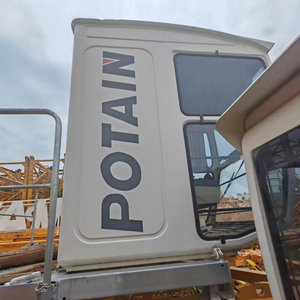 Grúa Torre Plana Usada de 8 Toneladas Modelo MC188-8 con Caja de Cambios, Motorreductor y Motor - Equipo de Elevación para Construcción - Product Image 1