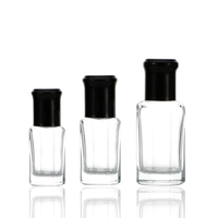 3-12Ml Petite Bouteille à Boule Octogonale Bouteille à Boule d'Huile Essentielle de Massage Bâton de Parfum Échantillon Bouteille Vide