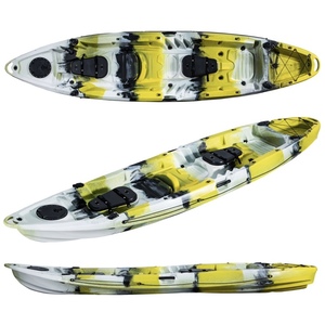 2人用カヤックフィッシングカヤックに座る、<span class=keywords><strong>3</strong></span>人用タンデムペダルカヤックセール - Product Image 2