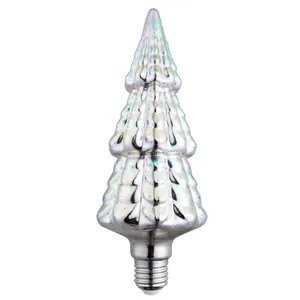 Op Maat Gemaakte Kerstboom 3d Vuurwerk Lamp Fancy Design B22 E26 E27 Fabriekslevering 85-265V 2700-6500K Led Decoratie Lamp