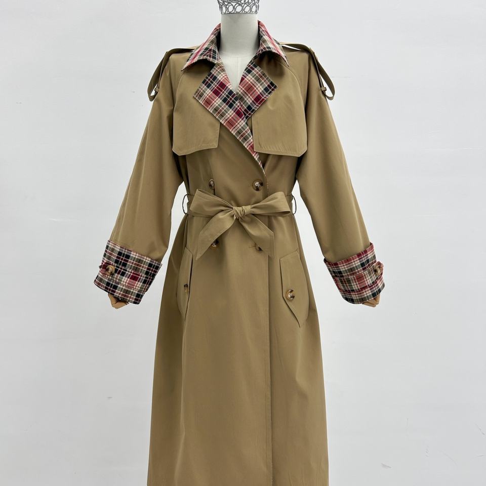 Women's Long Trench Coat Oversized Women's Oversized Long Trench