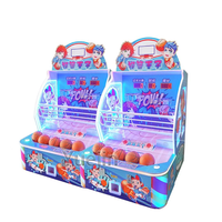 2 Joueurs Commercial Arcade Basketball Game Hooping Street Coin Pusher Coin Operated