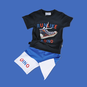 Vêtements pour bébé garçon en coton 100% en gros / Ensembles de vêtements pour garçon - Product Image 2