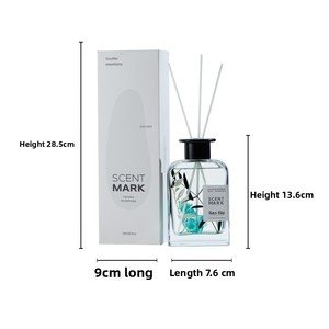 Coffret Cadeau de Diffuseurs d'Ambiance à Grande Capacité Série Jardin, Huile Essentielle Parfumée à l'Osmanthus, Diffuseur de Parfum d'Intérieur Longue Durée avec Bâtonnets, Zhejiang - Product Image 5