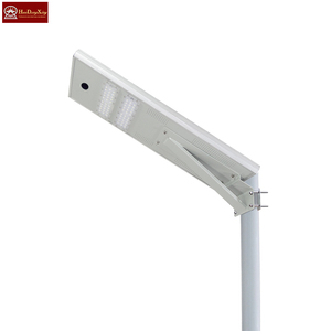 โคมไฟถนนพลังงานแสงอาทิตย์ LED สองด้าน20W ถึง300W ใช้พลังงานแสงอาทิตย์ IP65พร้อมชิป SMD สำหรับใช้ในสวน - Product Image 2