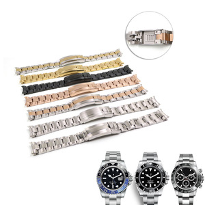 Correa de <span class=keywords><strong>Acero</strong></span> Inoxidable OEM para Reloj Role-x Dayton-a Jubilee, Correa de <span class=keywords><strong>Acero</strong></span> Inoxidable 316L para Ghost GMT <span class=keywords><strong>Submariner</strong></span> de 20 mm - Product Image 3