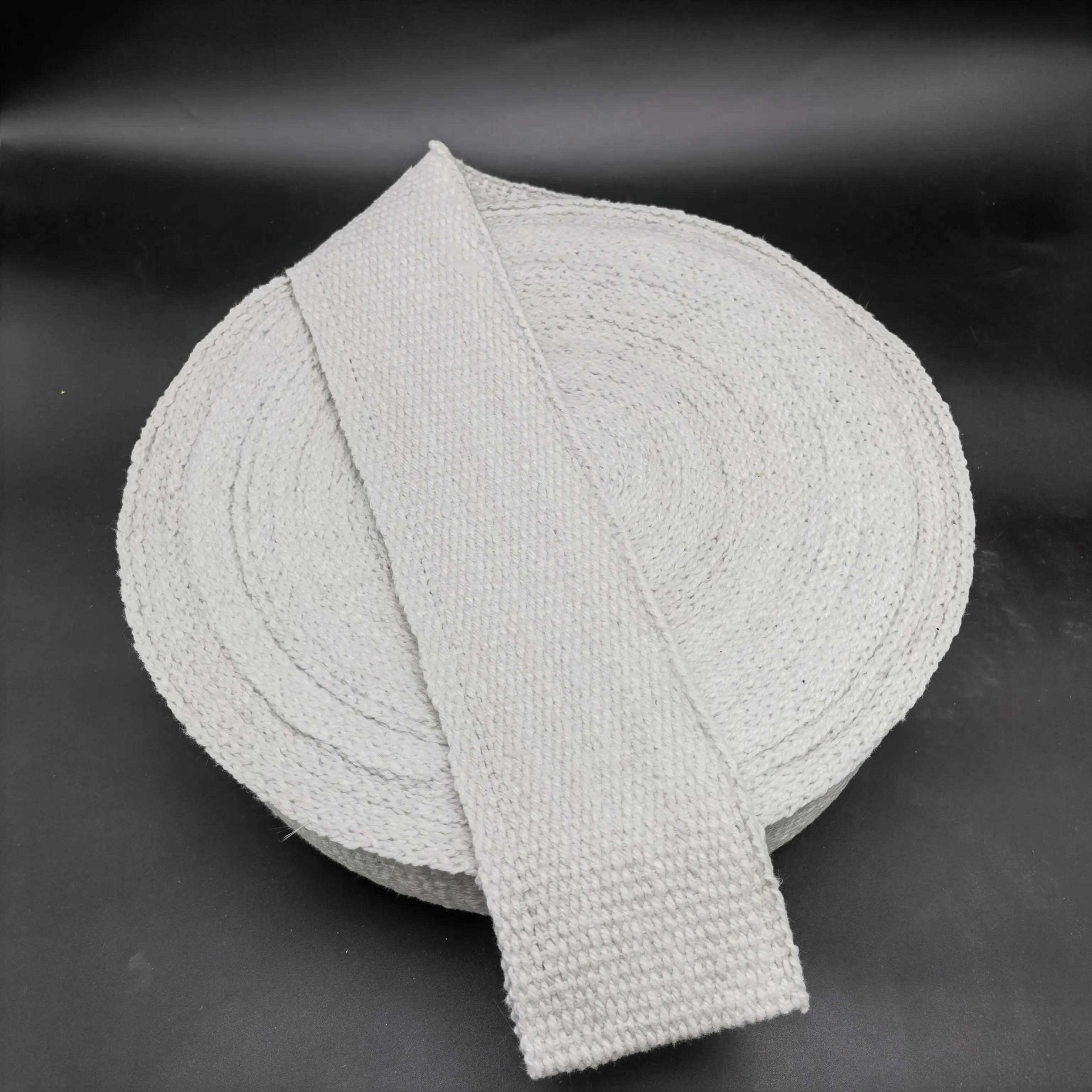 High Temperature Ceramic Fiber Tape / Product For Wrapping Gas Pipe