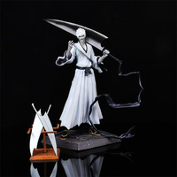 Figurine d'anime Bleach HY 33CM FlyLeaf Kurosaki Ichigo avec épée, modèle de collection pour adultes et enfants, jouet, cadeau, figurine manga