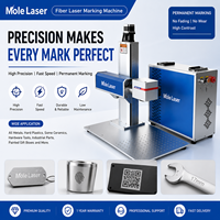 Machine de marquage laser à fibre JPT MOPA M7 60W 100W 200W, type split, autofocus, gravure couleur sur acier inoxydable, graveur profond 2.5D
