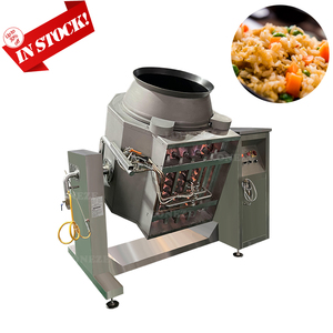 Wokrobot à gaz rotatif automatique antiadhésif de type tambour pour restaurant - Product Image 5