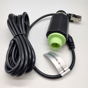M16 4Pins Waterdichte Mannelijke Naar Vrouwelijke Cirkelvormige Connector Met Rj45 Kabel Voor Goodwe Ginlong Aiswei Zonne-Omvormer Gegevensverzameling - Product Image 1
