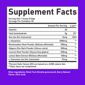 Polvo para la Salud Intestinal Diaria Directo de Fábrica con L-Glutamina que Apoya la Producción de Energía, Suplemento de Polvo de Raíz de Malvavisco - Product Image 6
