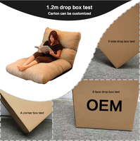 Canapé-lit pliant moderne en tissu OEM ODM pour hôtel, villa, complexe hôtelier – Fabrication sur mesure directe usine – Fauteuil inclinable de salon, canapé tatami