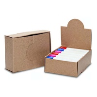 Bálsamo labial ecológico Gel Dibujo Pluma de color de agua Caja de exhibición plegable Embalaje de impresión personalizada